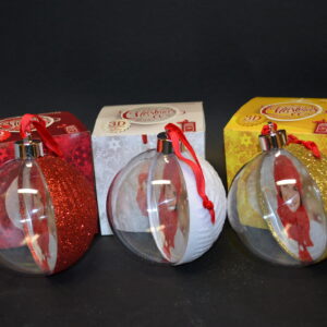 PALLINA 3D GLITTER 10x10