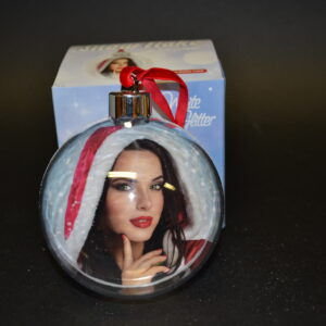 PALLINA 3D GLITTER BIANCA 10x10