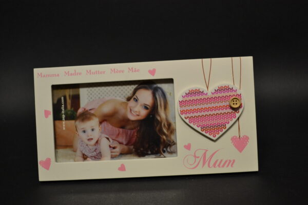 CORNICE MAMMA 2 CUORI