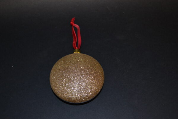 PALLINA NATALE ORO E ARGENTO - immagine 3