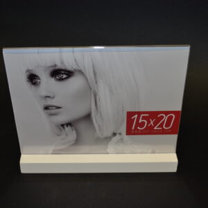 CORNICE PLEXIGLASS BASE BIANCA 15 X 20