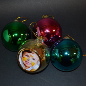 PALLINA NATALE METALLIZZATA