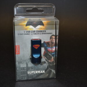 USB CAR CHARGER SUPERMAN