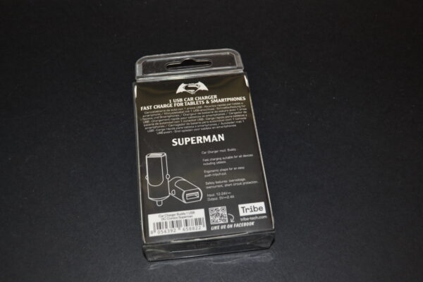 USB CAR CHARGER SUPERMAN - immagine 2