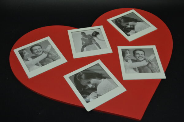 CORNICE CUORE ROSSO GRANDE