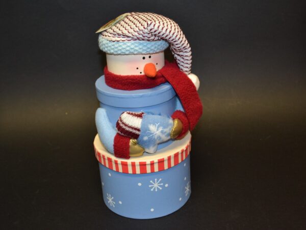 SCATOLA PUPAZZO NEVE