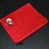 PORTA MASCHERINA ROSSO CON ZIP - immagine 2