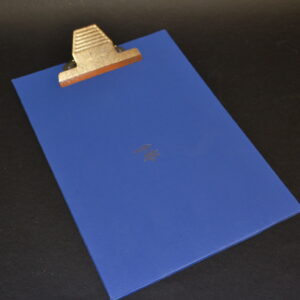 PORTABLOCCO BLU - CLIP BLOCK FOLDER A4