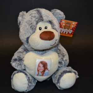 ORSETTO PELUCHE GRIGIO-FOTO