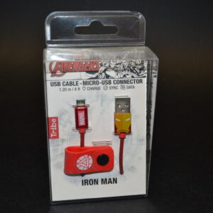 USB CABLE MICRO USB IRON MAN