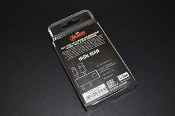 USB CABLE MICRO USB IRON MAN - immagine 2