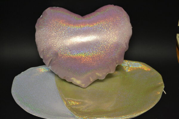 CUSCINO GLITTERATO CUORE