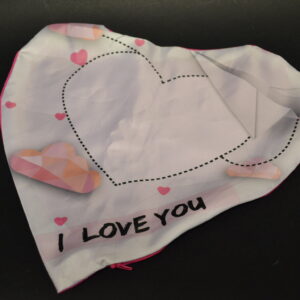 CUSCINO CUORE I LOVE YOU