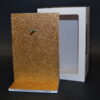 SUPPORTO CALENDARIO GLITTER ORO