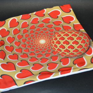 CUSCINO CUORI VORTICE