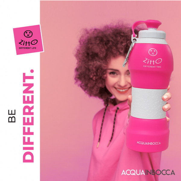 ZITTO ACQUAINBOCCA Borraccia in Silicone Estensibile - immagine 3