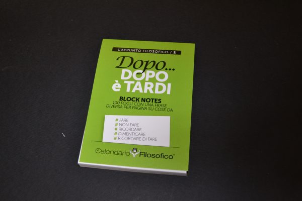 BLOCK NOTES FILOSOFICO Blocco Note Appunti Taccuino - immagine 3