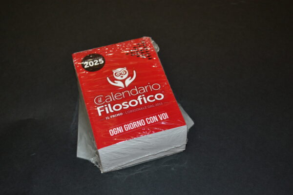 CALENDARIO FILOSOFICO 2025 - A7 con supporto in cartone