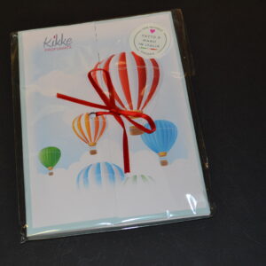 BIGLIETTO PROFUMATO KIKKE Mongolfiere