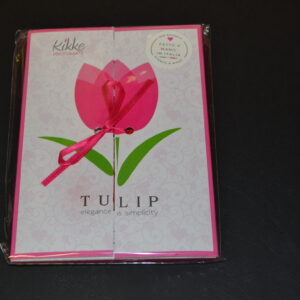 BIGLIETTO PROFUMATO KIKKE Tulipano
